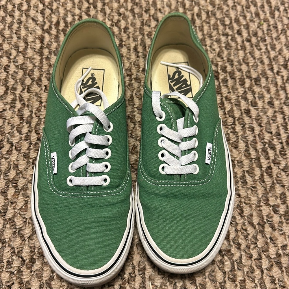 Green Authentic Vans